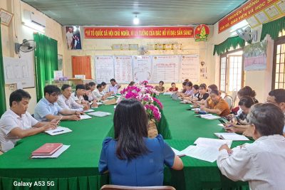 CHI BỘ TRƯỜNG TH&THCS BA VINH SINH HOẠT CHUYÊN ĐỀ